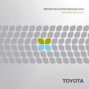 Reporte de Sustentabilidad Toyota Argentina 2014